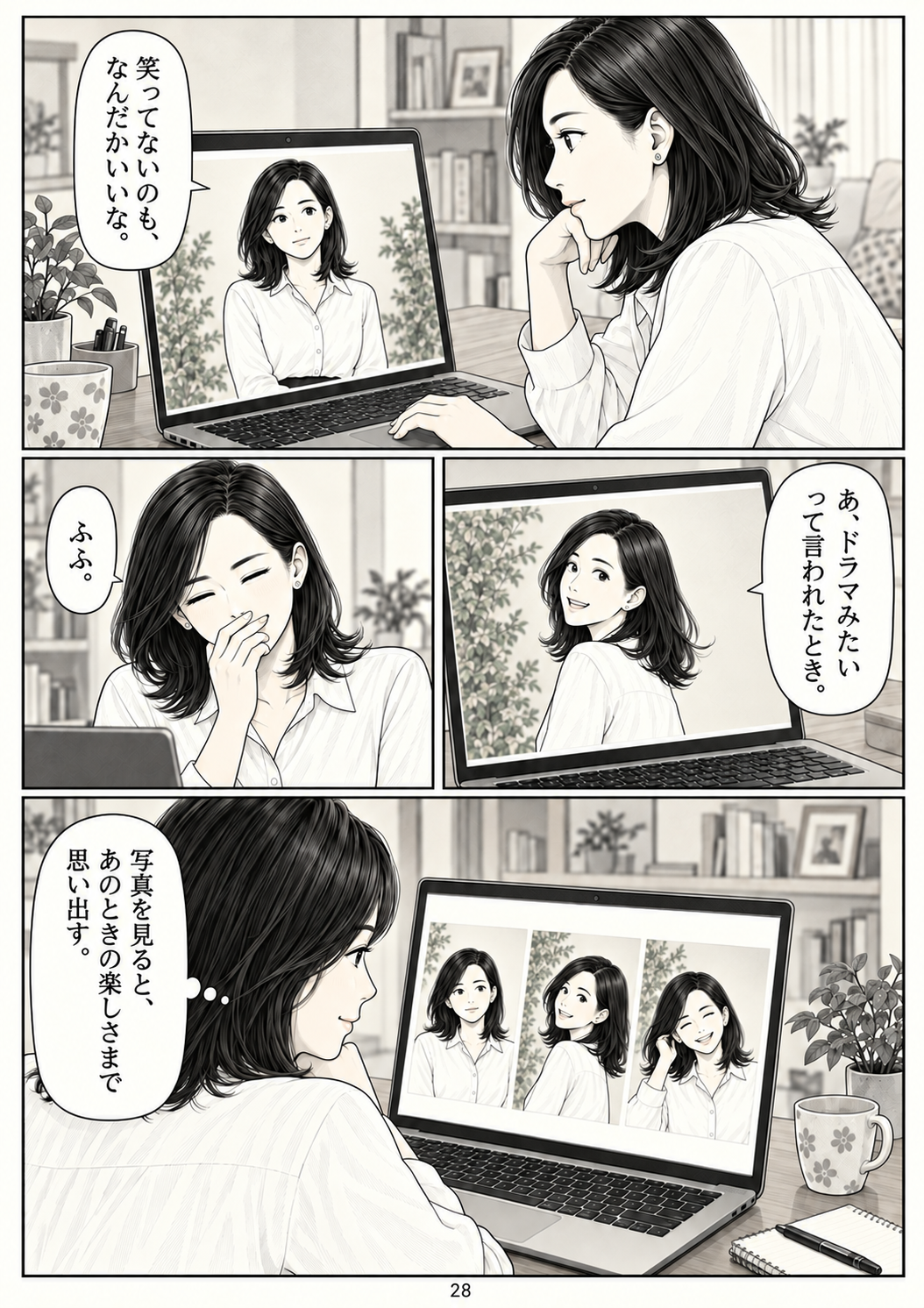 第28ページ：写真の中に、その時間がある