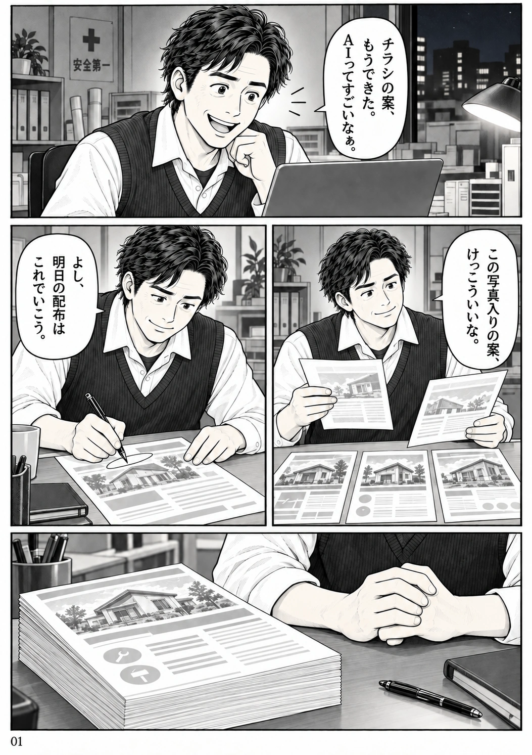 作った、その先を見にいこう。の表紙・冒頭ページ